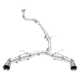 Mishimoto® - 304 SS Cat-Back Exhaust System with Split Rear Exit