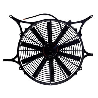 Mishimoto® - Performance Aluminum Fan Shroud with Fan Controller and 1/8" NPT