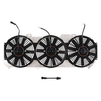Mishimoto® - Performance Aluminum Fan Shroud with Fan Controller