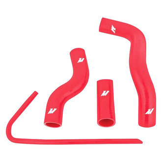 Mishimoto® - Red Silicone Radiator Hose Kit