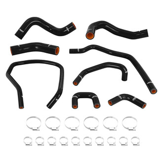 Mishimoto® - Black Silicone Engine Coolant Radiator Hose Kit