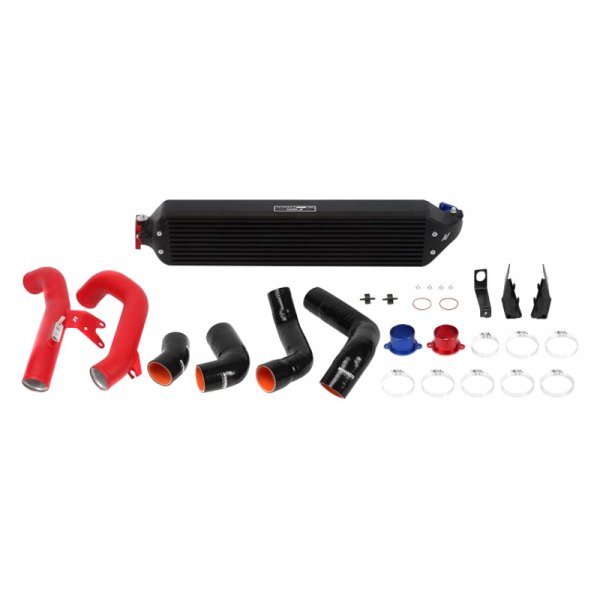 Mishimoto® - Intercooler Kit with Red Pipes