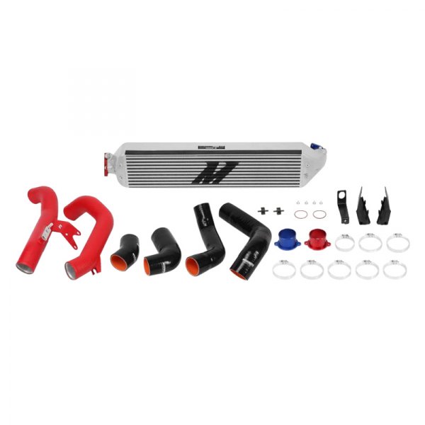Mishimoto® - Intercooler Kit with Red Pipes