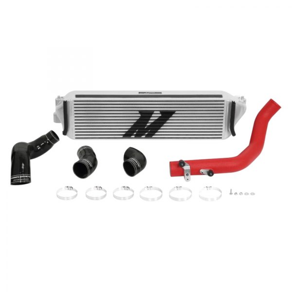 Mishimoto® - Intercooler Kit with Red Pipes