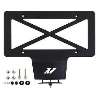 Mishimoto® - Black Tow Hook License Plate Relocation Bracket