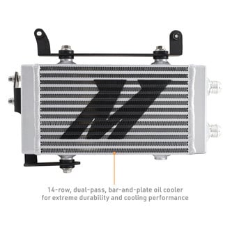 Mishimoto® - Oil Cooler Kit with Thermostatic