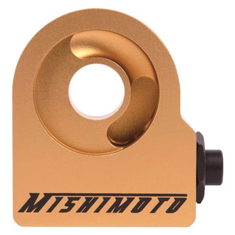 Mishimoto® - Thermostatic Oil Filter Sandwich Plate with Rear-Mounted Thermostat