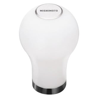 Mishimoto® - Teardrop White Shift Knob