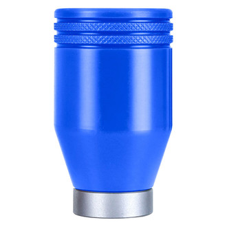 Mishimoto® - Weighted World Rally Blue Shift Knob with Silver Core