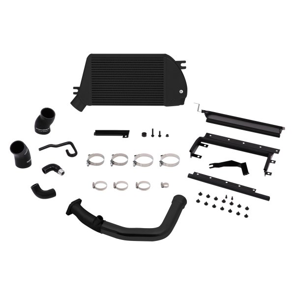 Mishimoto® - Performance Top-Mount Intercooler Kit with Black Pipe and Charge Pipe System