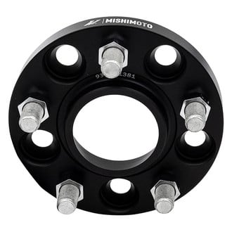 Mishimoto® MMWS-010-200BK - Black 6061-T6 Aluminum Wheel Spacers