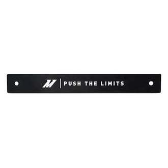 Mishimoto® - Black License Plate Delete