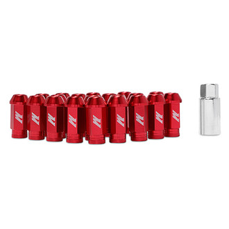 Mishimoto® - Red Cone Seat Open End Lug Wheel Installation Kit