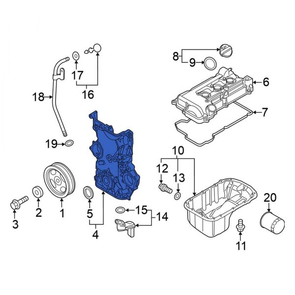 Engine Timing Cover