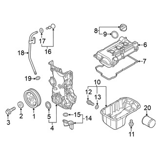 Mitsubishi OE - Engine / Transaxle - Engine Parts