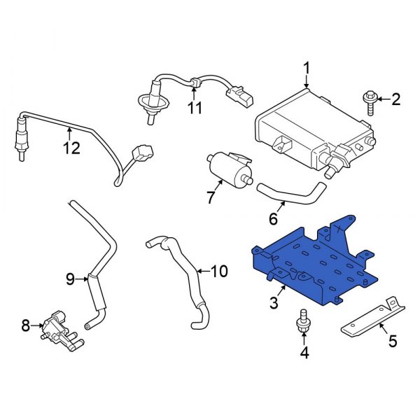 Vapor Canister Bracket