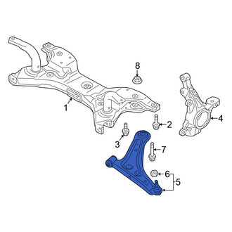 Mitsubishi OE - Front Left Suspension Control Arm