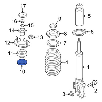 Mitsubishi OE - Front Suspension Strut Mount