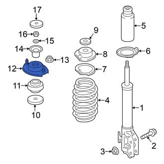 Mitsubishi OE - Front Suspension Strut Mount