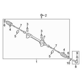 Mitsubishi OE - Steering Gear & Linkage