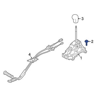 Mitsubishi OE - Manual Transmission Shift Lever Bolt