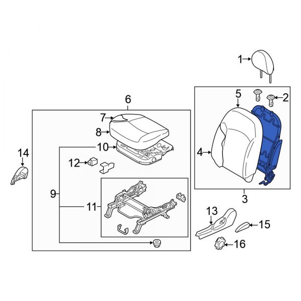 Seat Back Assembly