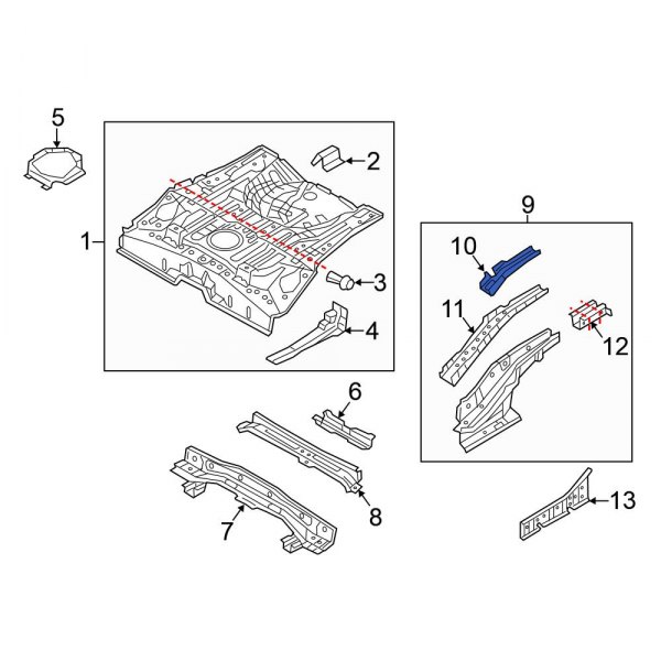 Floor Pan Reinforcement