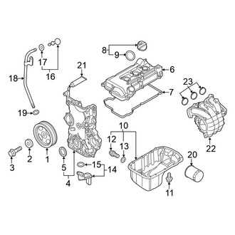 Mitsubishi OE - Engine / Transaxle - Engine Parts