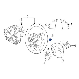 Mitsubishi OE - Steering Wheel Nut