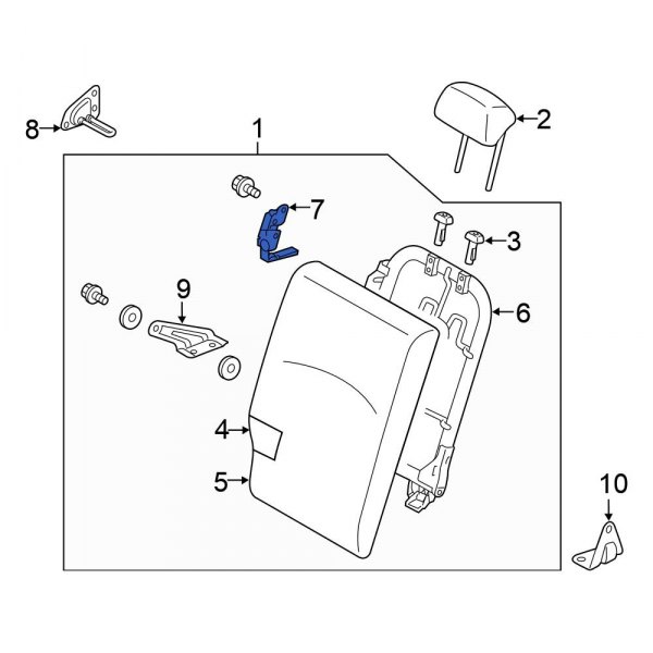 Folding Seat Latch