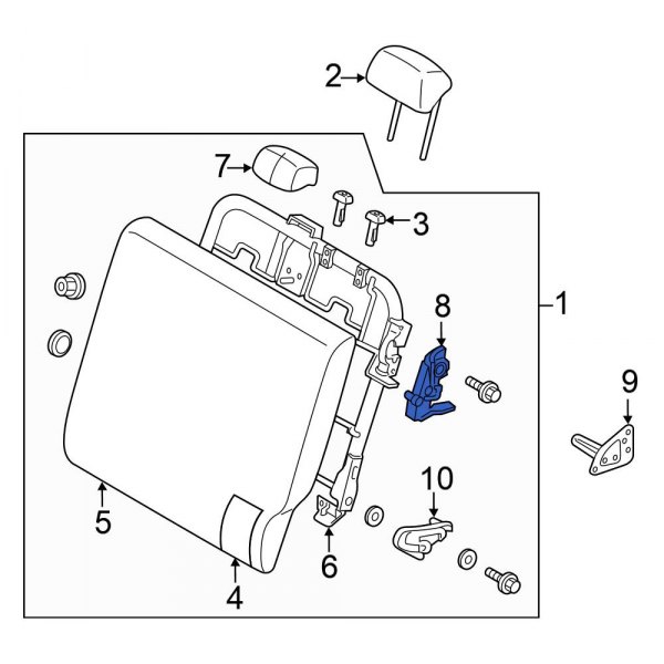 Folding Seat Latch