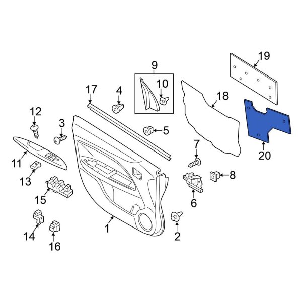 Door Panel Insulation