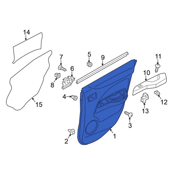 Door Interior Trim Panel