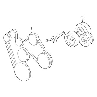 Mitsubishi OE - Cooling - Belts & Pulleys (LS)