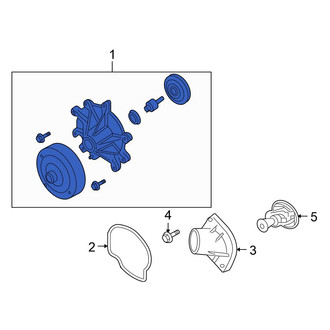 Mitsubishi OE - Engine Water Pump