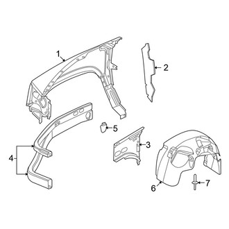 Mitsubishi OE - Fender & Components