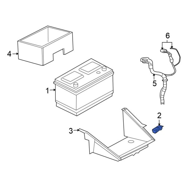 Battery Tray Bracket