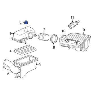 Mitsubishi OE - Air Filter Housing Nut