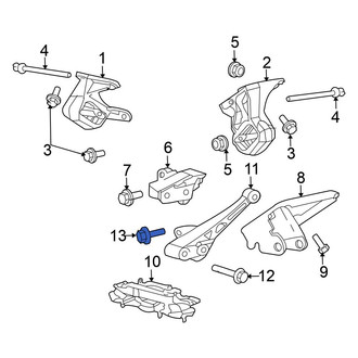 Mitsubishi OE - Automatic Transmission Mount Bolt