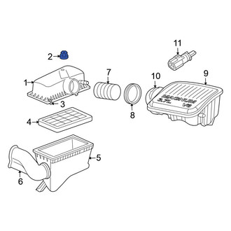 Mitsubishi OE - Air Filter Housing Nut