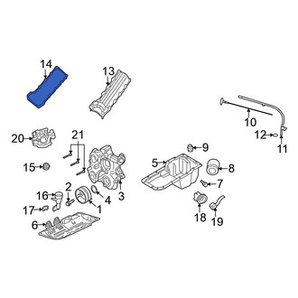 Mitsubishi OE - Right Engine Valve Cover Gasket
