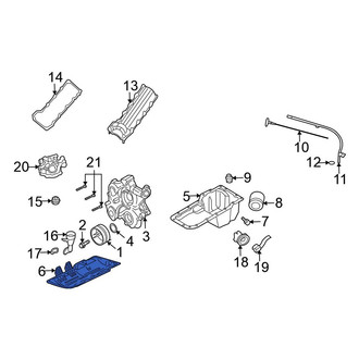 Mitsubishi OE - Engine Oil Pan Gasket
