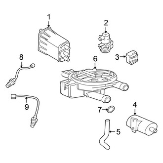 Mitsubishi OE - Emission System - Emission Components