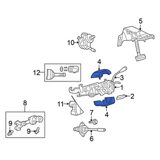 Mitsubishi OE - Steering Column Cover