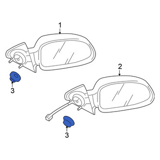 Mitsubishi OE - Door Mirror Nut