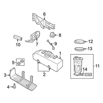 Mitsubishi OE - Fuel System Components