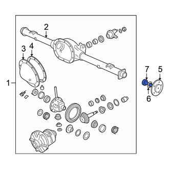 Mitsubishi OE - Front Drive Axle Shaft Bearing