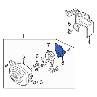 Mitsubishi OE - Fog Light Gasket