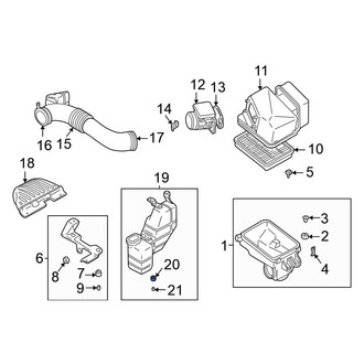 Mitsubishi OE - Engine Air Intake Resonator Insulator