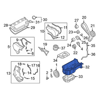 Mitsubishi OE - Upper Engine Oil Pan